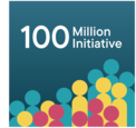 100 Million logo