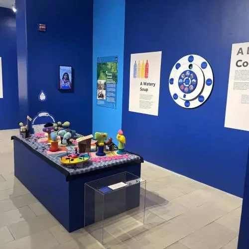 At the Ayala Museum in Manila