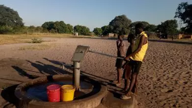 hand pump in rural zambia  credit uptime